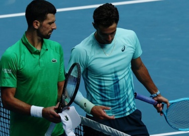 В ходе пресс-конференции, состоявшейся по завершении четвертьфинального матча против Новака Джоковича, итальянский те...